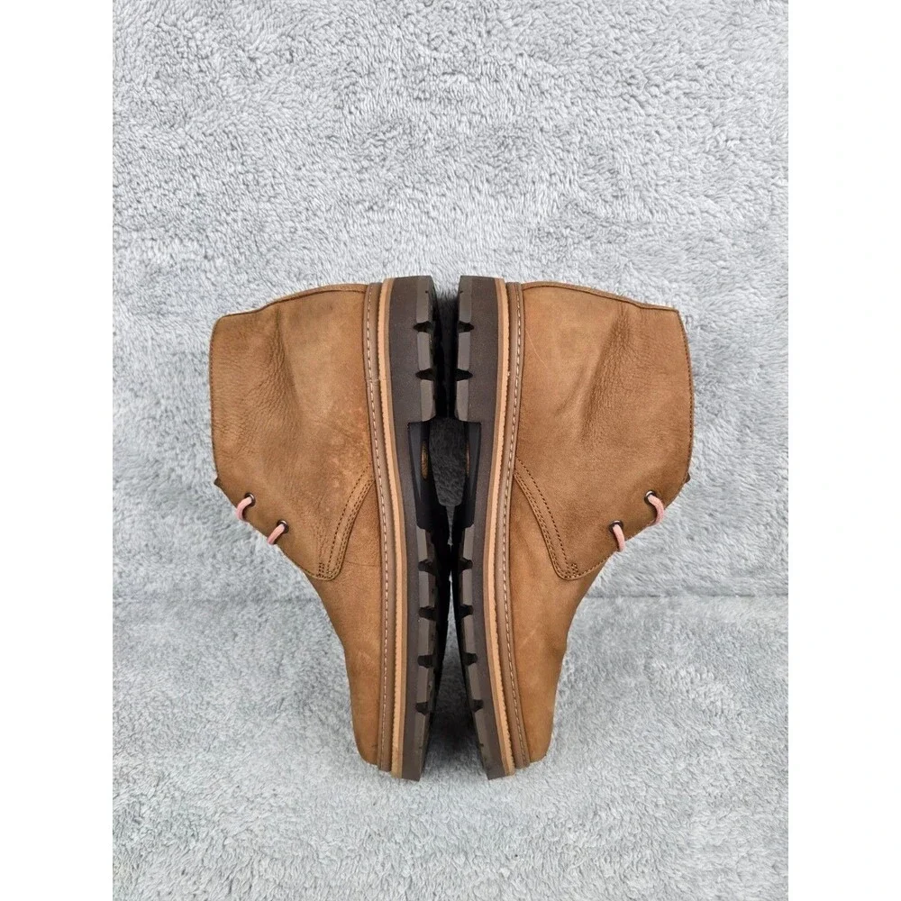 Timberland Squall Canyon Mens Size 10.5 Brown Leather Waterproof Chukka Boots